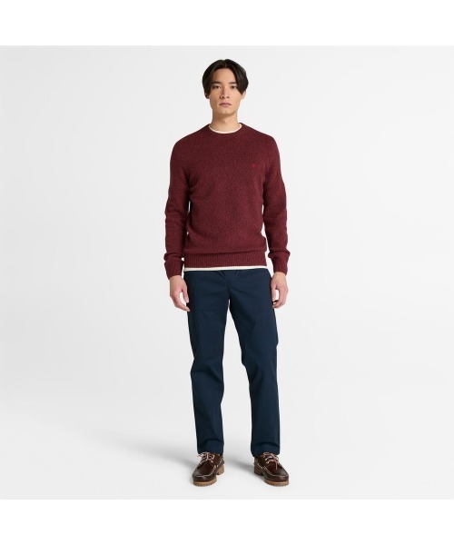 Timberland(ティンバーランド)の「ツイル ジョガー パンツ メンズ(その他パンツ・メンズ・ダークブルー・SMALL/MEDIUM/LARGE/X-LARGE/XX-LARGE)」の4枚目の写真