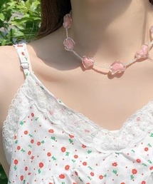 TONE SELECT GOODS | 【urge select】カラフル POP チャーム ビーズ ネックレス【10パターン展開】(ネックレス)