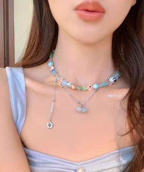TONE SELECT GOODS(トーンセレクトグッズ)の「【urge select】カラフル POP チャーム ビーズ ネックレス【10パターン展開】(ネックレス・レディース・その他4/その他7/その他9/その他6/その他1/その他2/その他3/その他5/その他8/その他10・FREE)」の5枚目の写真