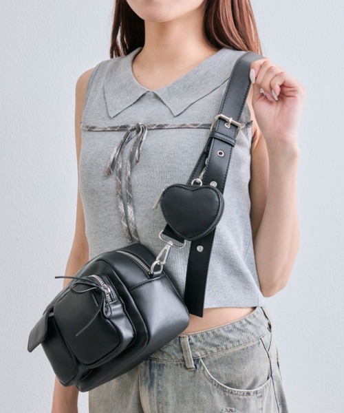 OLIVE des OLIVE（オリーブデオリーブ）の「ハートポーチ付き