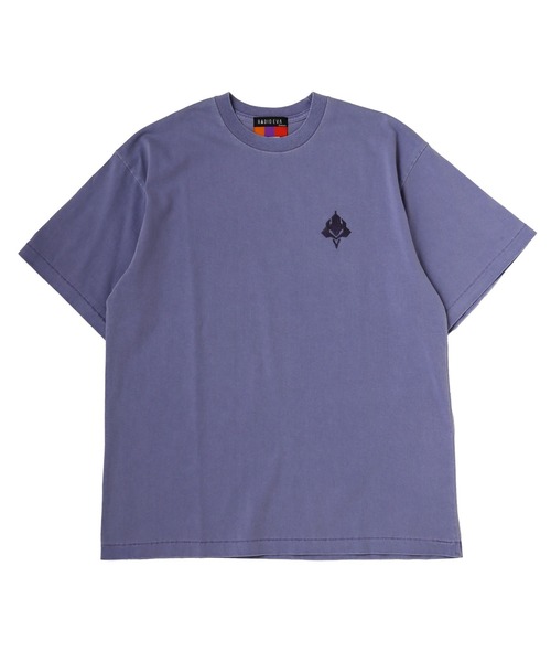 RADIO EVA(ラヂオエヴァ)の「RADIO EVA A297 EVA-01 Embroidery T-Shirt(Tシャツ/カットソー・メンズ・グリーン/パープル/グレー・LARGE/X-LARGE/MEDIUM)」の1枚目の写真