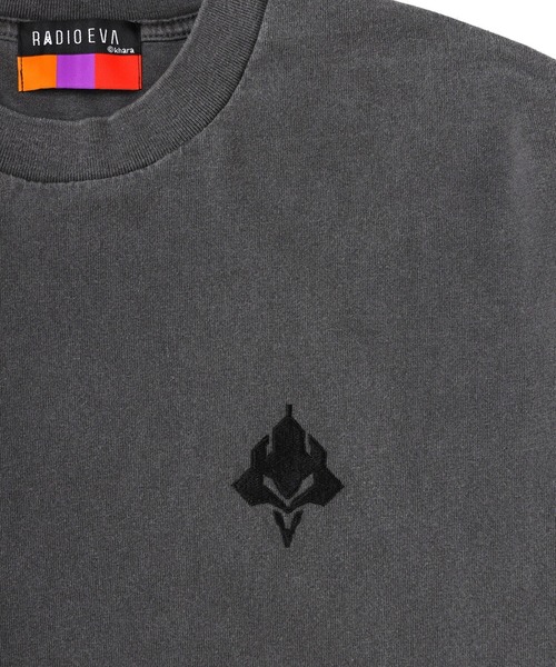 RADIO EVA(ラヂオエヴァ)の「RADIO EVA A297 EVA-01 Embroidery T-Shirt(Tシャツ/カットソー・メンズ・グリーン/パープル/グレー・LARGE/X-LARGE/MEDIUM)」の6枚目の写真