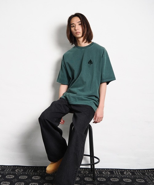 RADIO EVA(ラヂオエヴァ)の「RADIO EVA A297 EVA-01 Embroidery T-Shirt(Tシャツ/カットソー・メンズ・グリーン/パープル/グレー・LARGE/X-LARGE/MEDIUM)」の4枚目の写真