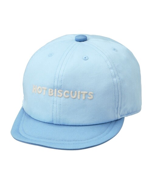 HOT BISCUITS（ホットビスケッツ）の「[UVカット]バイカラー ロゴキャップ（キャップ・キッズ・ブルー/ピンク・M(50-52cm)/SS(46-48cm)/S(48-50cm)/L(52-54cm)）」の13枚目の写真