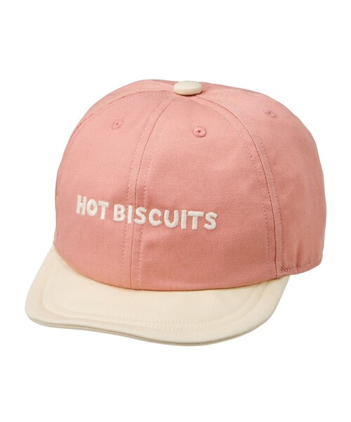 HOT BISCUITS（ホットビスケッツ）の「[UVカット]バイカラー ロゴキャップ（キャップ・キッズ・ブルー/ピンク・M(50-52cm)/SS(46-48cm)/S(48-50cm)/L(52-54cm)）」の14枚目の写真