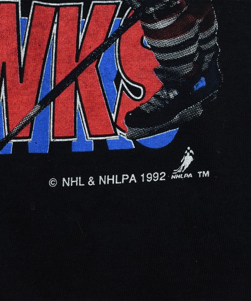 LABORATORY R(ラボラトリーアール)の「【USED】90’s SALEM “NHL Pittsburgh Penguins” ホッケー Tシャツ(Tシャツ/カットソー・メンズ・ブラック・LARGE)」の5枚目の写真