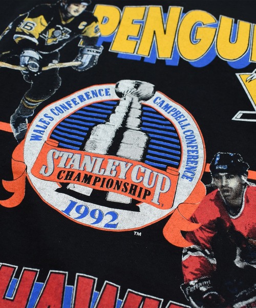 LABORATORY R(ラボラトリーアール)の「【USED】90’s SALEM “NHL Pittsburgh Penguins” ホッケー Tシャツ(Tシャツ/カットソー・メンズ・ブラック・LARGE)」の7枚目の写真