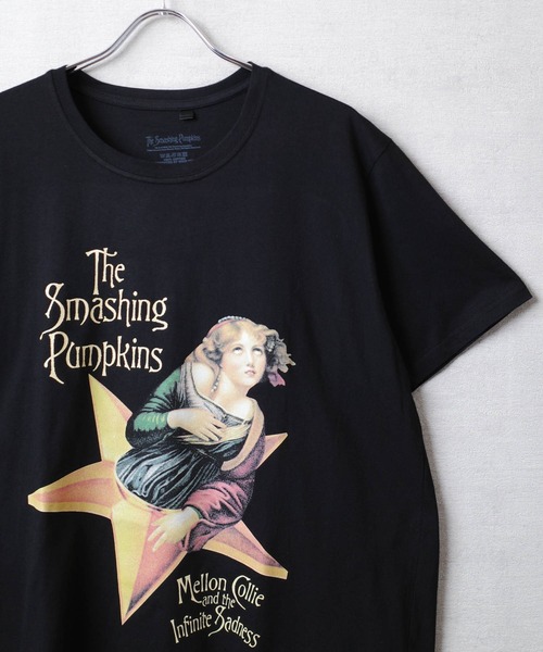 ROCK-OFF(ロックオフ)の「【ROCK-OFF】【3】SMASH PUMPKINS MELLON T-SHIRTS(Tシャツ/カットソー・メンズ・ブラック・X-LARGE/LARGE/MEDIUM)」の1枚目の写真