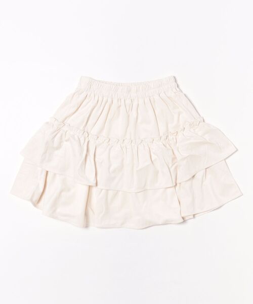 Honeys（ハニーズ）の「フリルミニスカート（スカート・レディース・アイボリー/ベージュ/ブラウン・S/M/L）」の13枚目の写真