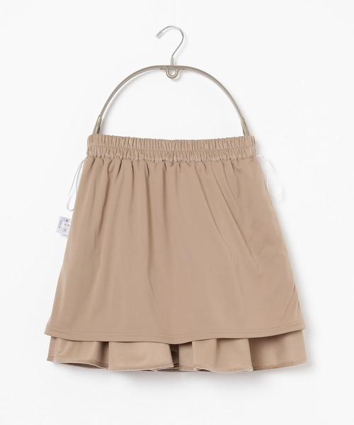 Honeys（ハニーズ）の「フリルミニスカート（スカート・レディース・アイボリー/ベージュ/ブラウン・S/M/L）」の11枚目の写真