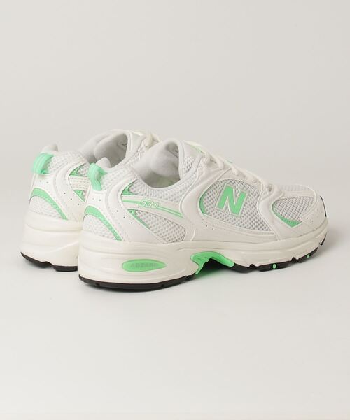 NEW BALANCE（ニューバランス）の「ニューバランス New Balance 530_（スニーカー・メンズ・ホワイト×グリーン・23.0cm/23.5cm/24.0cm/24.5cm/25.0cm/25.5cm/26.0cm/26.5cm/27.0cm/27.5cm/28.0cm）」の2枚目の写真