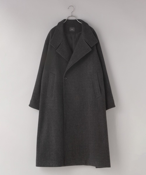 LFM(U)】ウールライクスタンドコート 494439（チェスターコート