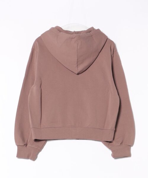 ムラサキスポーツ(ムラサキスポーツ)の「RIKKA FEMME/リッカファム ロゴワッペンパーカー ジップアップフーディー RF25FW09(パーカー・レディース・レッド/ブラウン/チャコールグレー・FREE)」の8枚目の写真