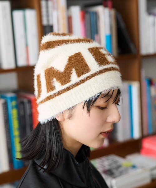 UMBRO × FREAK'S STORE/アンブロ 別注 モヘアロゴビーニー（ニット