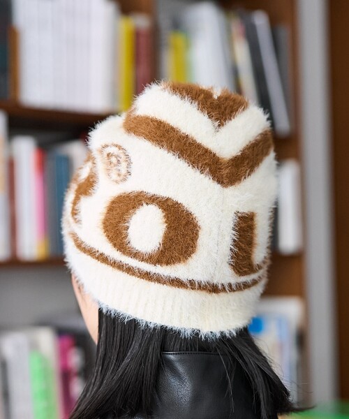 UMBRO × FREAK'S STORE/アンブロ 別注 モヘアロゴビーニー（ニット