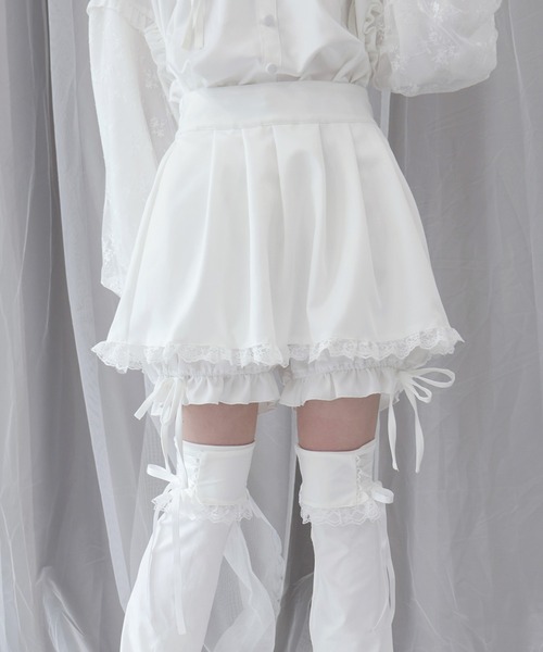 Whinny(ホワイニー)の「Whinny/年中無休女児服(その他パンツ・レディース・ホワイト/サックスブルー/ブラック・FREE)」の2枚目の写真