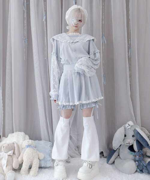 Whinny(ホワイニー)の「Whinny/年中無休女児服(その他パンツ・レディース・ホワイト/サックスブルー/ブラック・FREE)」の20枚目の写真