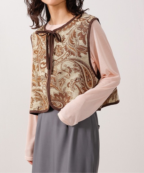 FR2GOLF ペイズリーベスト 新品未使用FR2GOLF ペイズリーダウンベスト