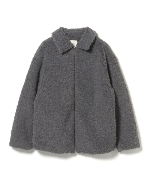 BEAMS HEART（ビームスハート）の「シャギー ドロスト ブルゾン（ブルゾン・レディース・チャコールグレー/ブラウン系その他2・FREE）」の11枚目の写真