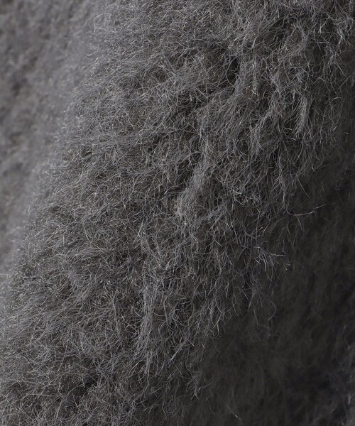 BEAMS HEART（ビームスハート）の「シャギー ドロスト ブルゾン（ブルゾン・レディース・チャコールグレー/ブラウン系その他2・FREE）」の14枚目の写真