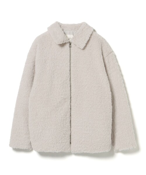 BEAMS HEART（ビームスハート）の「シャギー ドロスト ブルゾン（ブルゾン・レディース・チャコールグレー/ブラウン系その他2・FREE）」の15枚目の写真