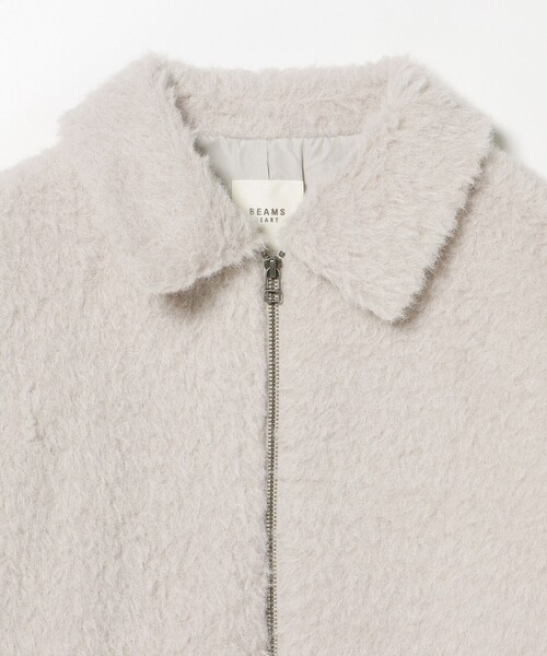BEAMS HEART（ビームスハート）の「シャギー ドロスト ブルゾン（ブルゾン・レディース・チャコールグレー/ブラウン系その他2・FREE）」の16枚目の写真