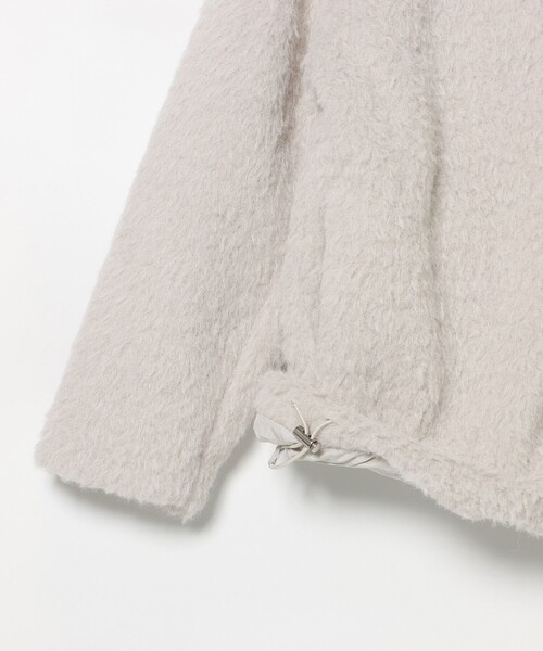 BEAMS HEART（ビームスハート）の「シャギー ドロスト ブルゾン（ブルゾン・レディース・チャコールグレー/ブラウン系その他2・FREE）」の17枚目の写真