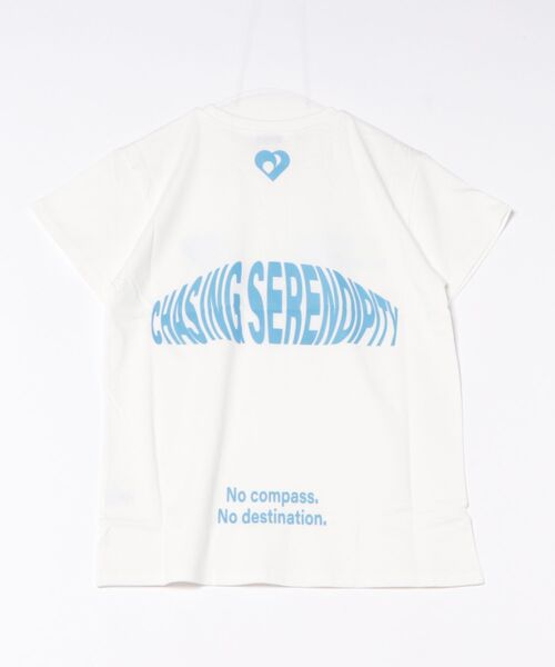 ANAP(アナップ)の「ハート メッセージ プリント Tシャツ(Tシャツ/カットソー・レディース・ホワイト/ピンク/ブラック・FREE)」の4枚目の写真