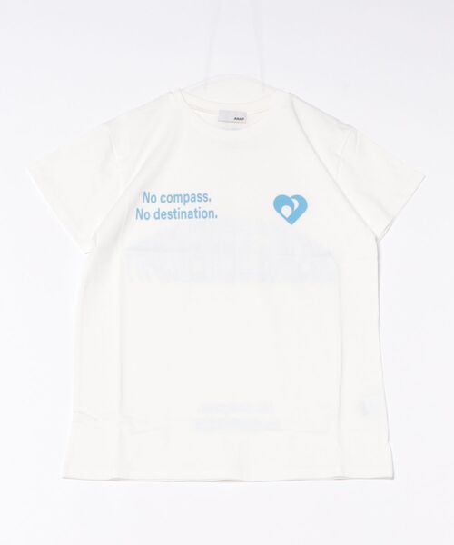 ANAP(アナップ)の「ハート メッセージ プリント Tシャツ(Tシャツ/カットソー・レディース・ホワイト/ピンク/ブラック・FREE)」の13枚目の写真