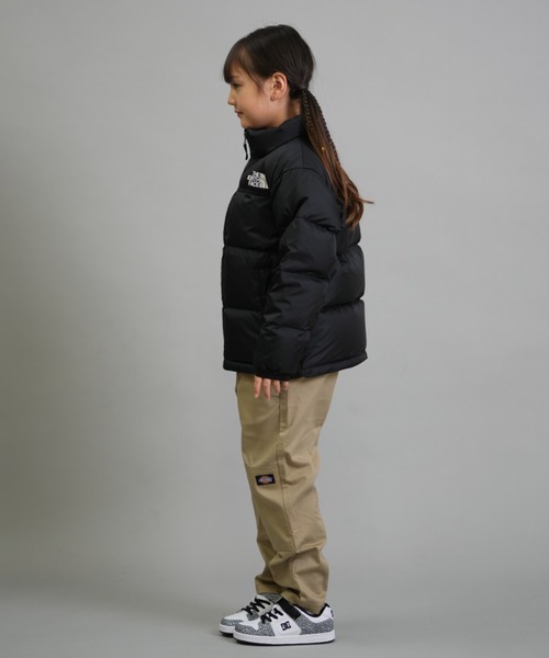 THE NORTH FACE（ザノースフェイス）の「THE NORTH FACE/ザ・ノース・フェイス NUPTSE JACKET キッズ ジャケット ヌプシ NDJ92531（ダウンジャケット/コート・キッズ・アイボリー/ブラック・130cm/160cm/150cm/140cm）」の7枚目の写真