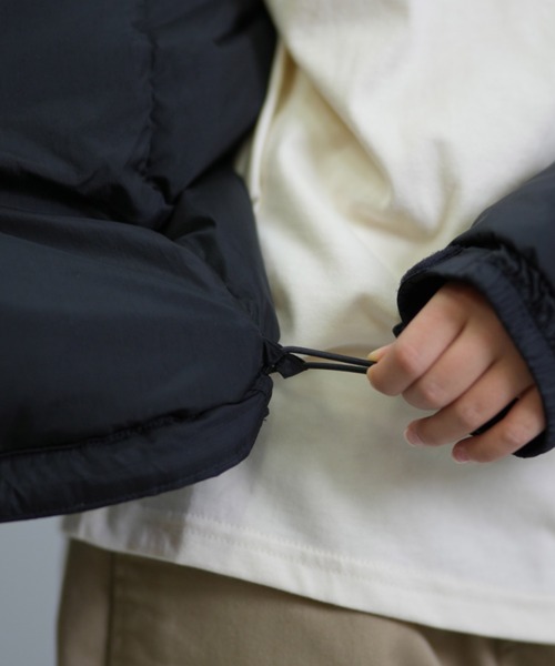 THE NORTH FACE（ザノースフェイス）の「THE NORTH FACE/ザ・ノース・フェイス NUPTSE JACKET キッズ ジャケット ヌプシ NDJ92531（ダウンジャケット/コート・キッズ・アイボリー/ブラック・130cm/160cm/150cm/140cm）」の12枚目の写真