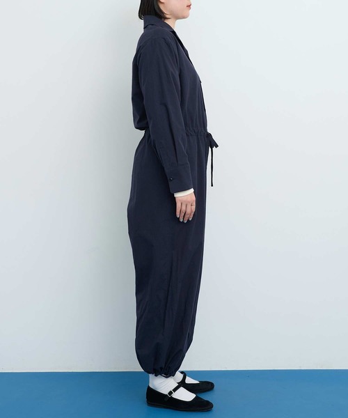 セール】○COTTON DYED POPLIN オールインワン（つなぎ/オールインワン