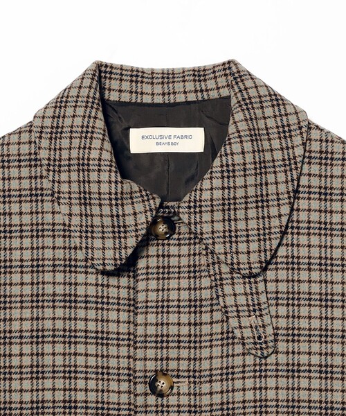 セール】【2/5再値下げ】ガンクラブ チェック コート（ステンカラー