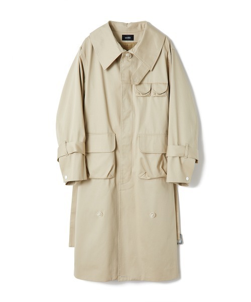 soduk ツートンカラー トレンチコート soduk ツートンカラー トレンチコート