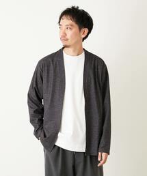 MEN'S MELROSE（メンズメルローズ）の「バランサーキュラー/ツイル | ボタンレスカーディガン（カーディガン/ボレロ）」