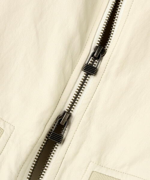 AULA AILA（アウラアイラ）の「AULA AILA/アウラアイラ/BALLOON HEM BLOUSON/バルーンヘムブルゾン（ブルゾン・レディース・ブラック/ホワイト系2・0）」の18枚目の写真