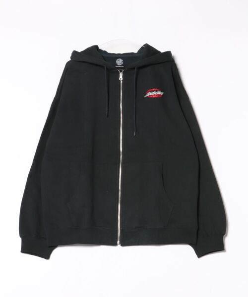 SANTA CRUZ（サンタクルーズ）の「【限定】SANTACRUZ/サンタクルーズ フルジップパーカー バックプリント 502254301（パーカー・メンズ・ライトブラック/シルバーグレー・M/L/XL）」の14枚目の写真