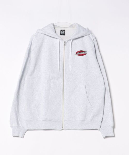 SANTA CRUZ（サンタクルーズ）の「【限定】SANTACRUZ/サンタクルーズ フルジップパーカー バックプリント 502254301（パーカー・メンズ・ライトブラック/シルバーグレー・M/L/XL）」の13枚目の写真