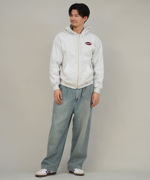 SANTA CRUZ（サンタクルーズ）の「【限定】SANTACRUZ/サンタクルーズ フルジップパーカー バックプリント 502254301（パーカー・メンズ・ライトブラック/シルバーグレー・M/L/XL）」の20枚目の写真