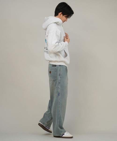 SANTA CRUZ（サンタクルーズ）の「【限定】SANTACRUZ/サンタクルーズ フルジップパーカー バックプリント 502254301（パーカー・メンズ・ライトブラック/シルバーグレー・M/L/XL）」の18枚目の写真