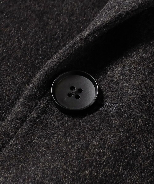 B:MING by BEAMS（ビーミングバイビームス）の「タスマニアウール チェスターコート 25FW（防風）（チェスターコート・メンズ・グレー/ブラック・M/S/XL/L）」の7枚目の写真