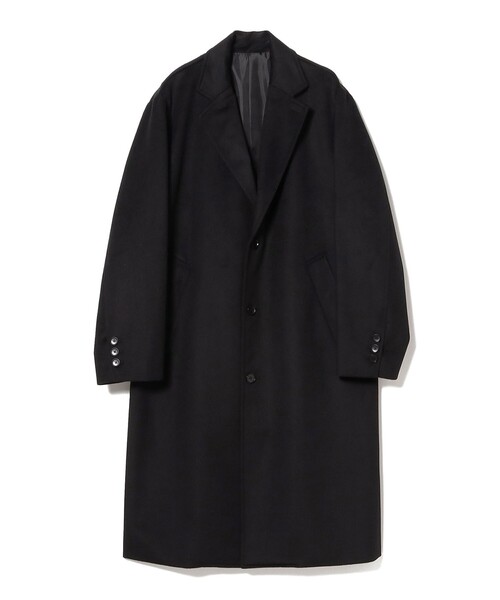 B:MING by BEAMS（ビーミングバイビームス）の「タスマニアウール チェスターコート 25FW（防風）（チェスターコート・メンズ・グレー/ブラック・M/S/XL/L）」の16枚目の写真