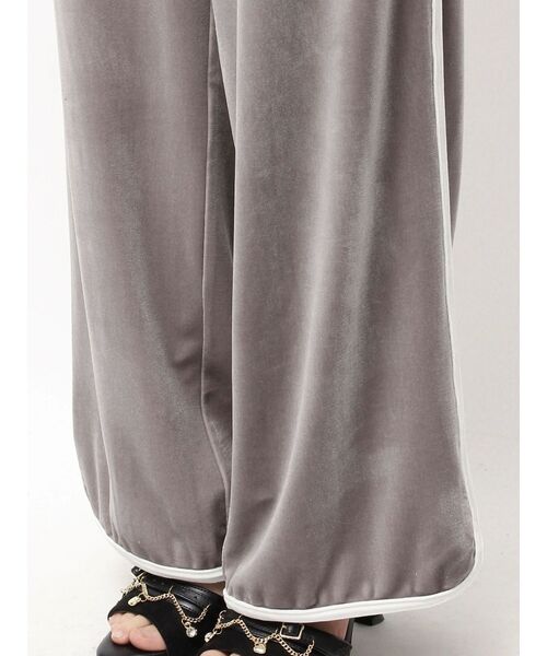 EATME（イートミー）の「【SETUP着用可】バイカラーベロアラインパンツ（その他パンツ・レディース・ピンク/グレー/ブラック・FREE）」の14枚目の写真