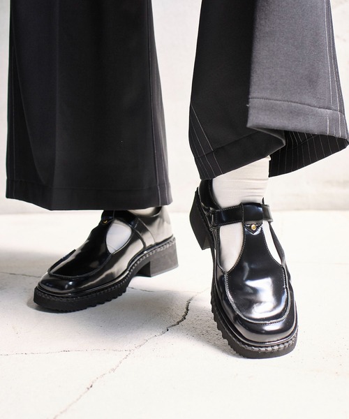 Tストラップローファー（ローファー）｜D'ICI（ディッシィ）の