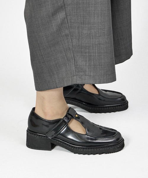 Tストラップローファー（ローファー）｜D'ICI（ディッシィ）の