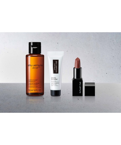 大幅値下げ　シューウエムラ　リップセット ZOZO限定】ミニリップトライアルセットC（口紅/リップティント