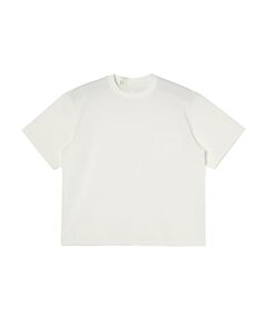 CLANE/クラネ】PADDED SATIN TOPS/パデットサテントップス（Tシャツ