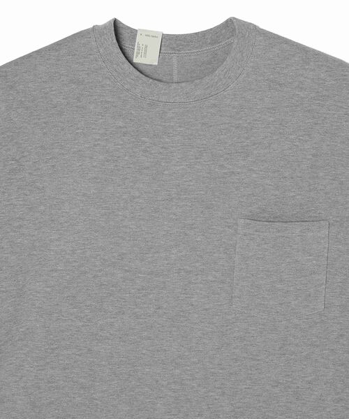N.HOOLYWOOD UNDER SUMMIT WEAR（N.ハリウッド アンダーサミットウエア）の「CREW NECK T-SHIRT（Tシャツ/カットソー・メンズ・チャコール/ブラック/トップグレー/ホワイト・42/40/38/36）」の9枚目の写真
