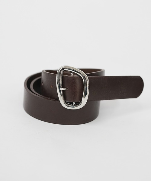 MinoriTY（マイノリティ）の「【MinoriTY select】本革 リアルレザースタンダードベルト メンズ（ベルト・メンズ・ブラウン/ブラック・FREE）」の2枚目の写真