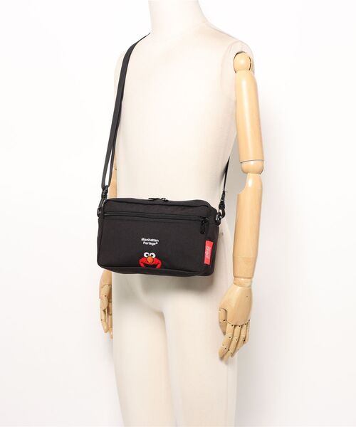 Manhattan Portage(マンハッタンポーテージ)の「JOGGER (L) JPN VER 2 500D CORDURA SESAME ST(ショルダーバッグ・レディース・ブラック・X-SMALL)」の14枚目の写真